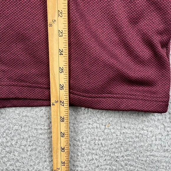 Callaway 1/4 Zip Pullover Sweater Men's Large Red Athletic Preppy Sports Golf - Picture 6 of 8